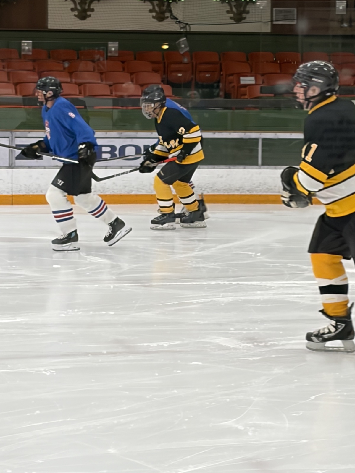 USA 80+ HOF final game action shot
